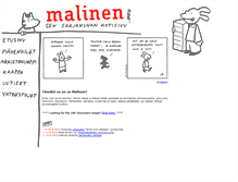 Tablet Screenshot of malinen.info